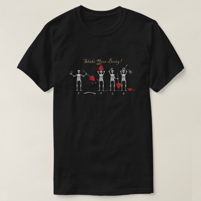 BLACKBEARD YMCA T-Shirt (Design Front)