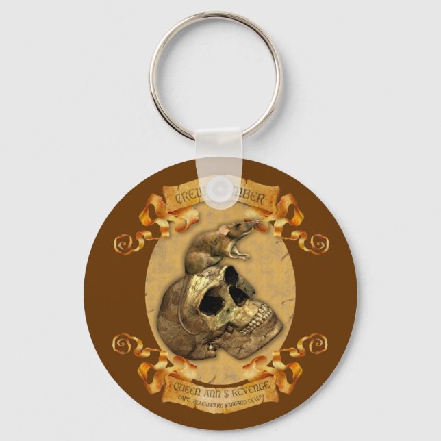 Blackbeards Crew Key Ring (Front)