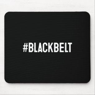 Blackbelt Black Belt Taekwondo Karate  Mouse Mat