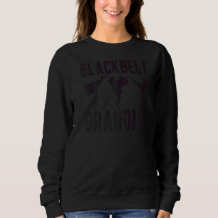Blackbelt Grandma Proud Karate Grandmother Sweatshirt