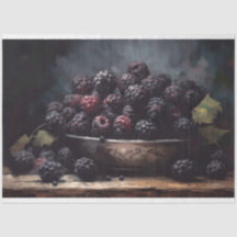 Blackberries 1 Decoupage Paper