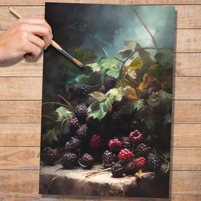 Blackberries 4 Decoupage Paper (Creator Uploaded)