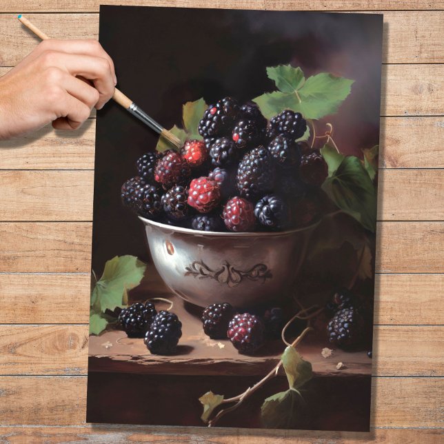 Blackberries 5 Decoupage Paper (Creator Uploaded)