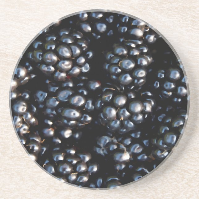 Blackberries Coaster (Front)