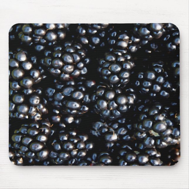 Blackberries Mouse Mat (Front)