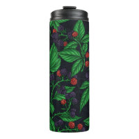 Blackberries on dark grey