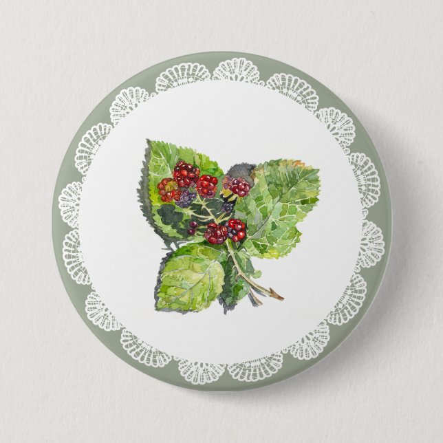 BlackBerry 7.5 Cm Round Badge (Front)