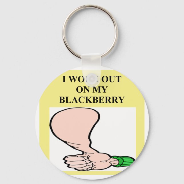 blackberry addicr key ring (Front)