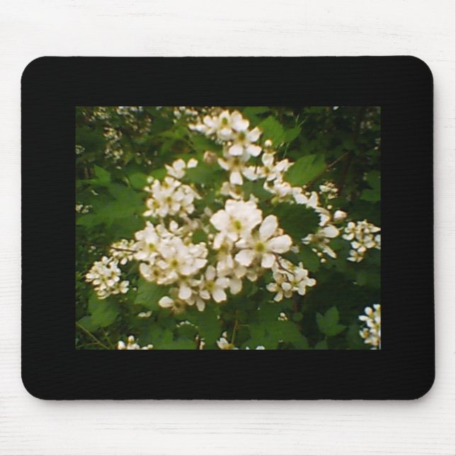 Blackberry Blossom Mouse Mat (Front)