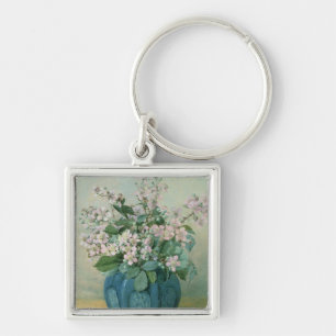 Blackberry Blossoms Key Ring