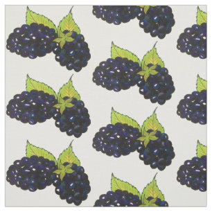 Blackberry Bush Summer Blackberries Berry Berries Fabric