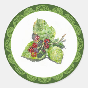 BlackBerry Classic Round Sticker