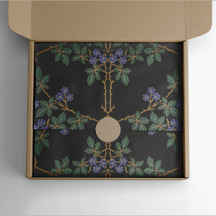 Blackberry Flowers Fruit Vine William Morris Tissue Paper