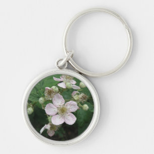 Blackberry Flowers Keychain