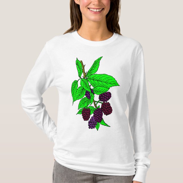 Blackberry Fruit T-Shirt (Front)