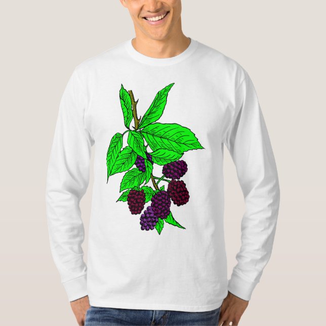 Blackberry Fruit T-Shirt (Front)