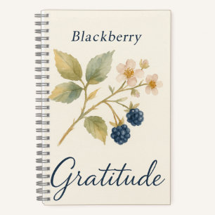 Blackberry — Gratitude Notebook