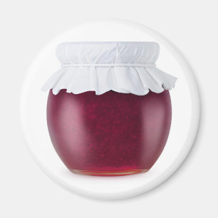 Blackberry jam magnet