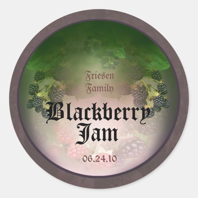 Blackberry Label 5 (Front)