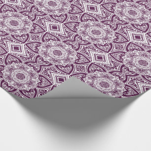 Blackberry Mandala Wrapping Paper