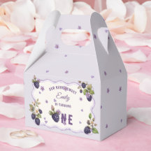 Blackberry Sweet One Berry 1st Birthday Party