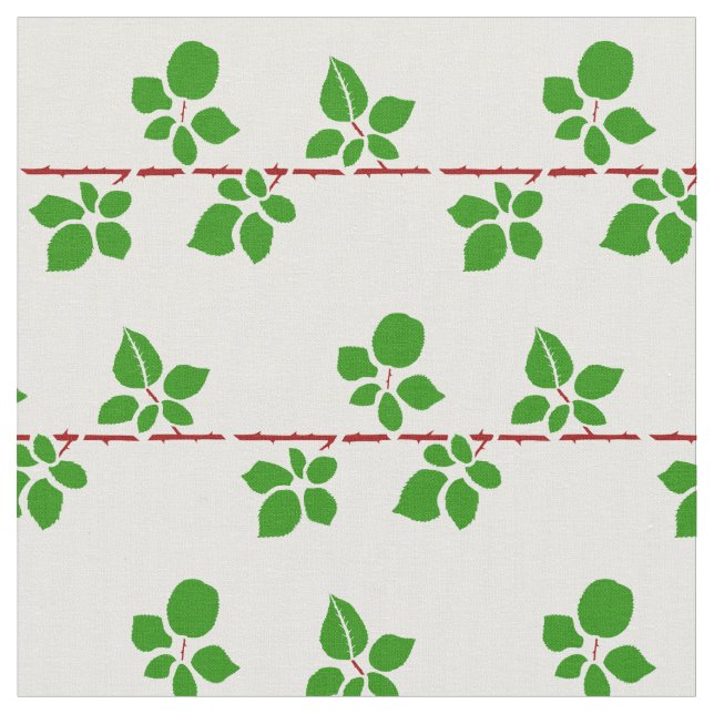 blackberry vine fabric (Close Up)