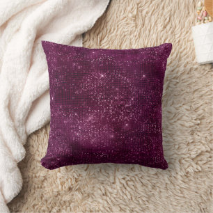 Blackberry Wine Pattern  Cushion