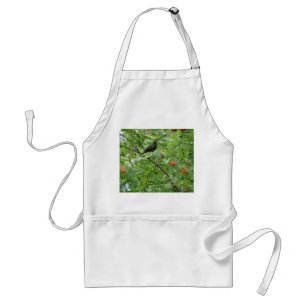 Blackbird and Berries Apron