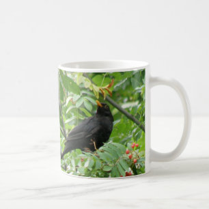 Blackbird and Berries Mug