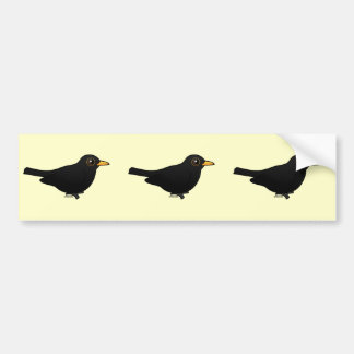 Blackbird Bumper Sticker