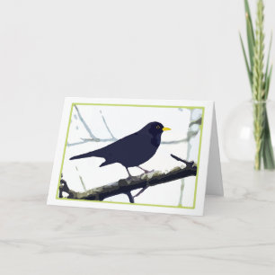 Blackbird card