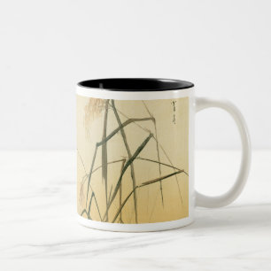 Blackbird, Edo Period Two-Tone Coffee Mug