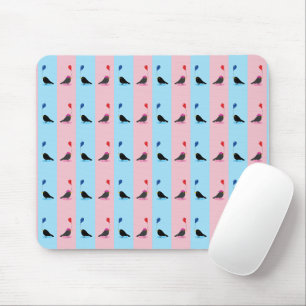 Blackbird Finding Your Other Half Mouse Mat