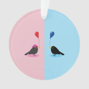 Blackbird Finding Your Other Half Ornament