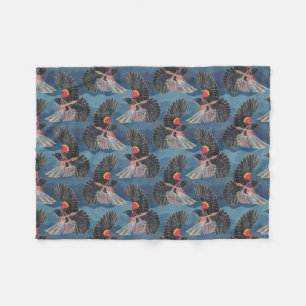 Blackbird Flies Fleece Blanket
