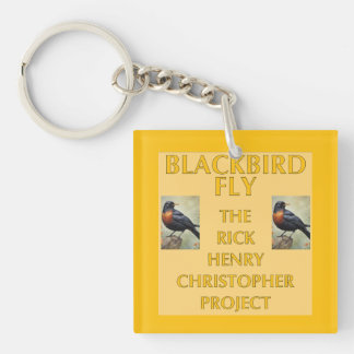 Blackbird Fly Picture Sleeve Key Ring