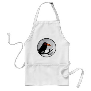 Blackbird Goth Raven/Crow Standard Apron