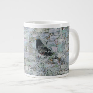 Blackbird in Tree 2012 Large Coffee Mug