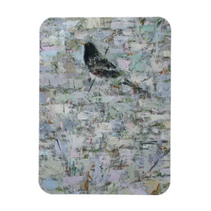 Blackbird in Tree 2012 Magnet