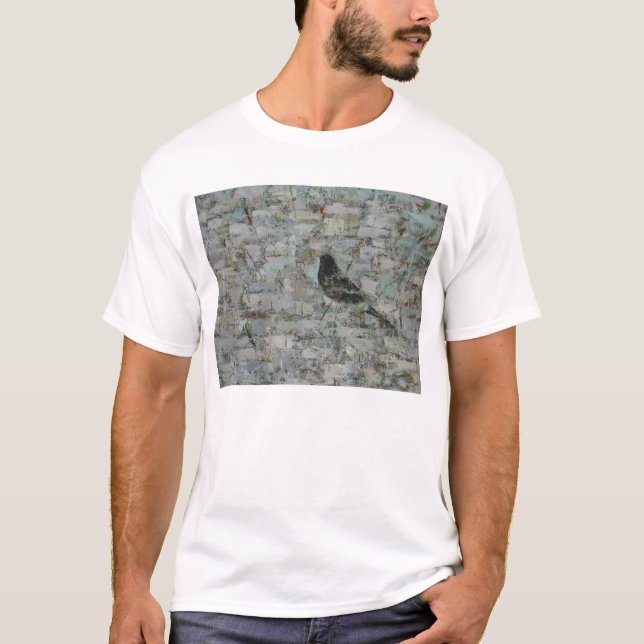 Blackbird in Tree T-Shirt (Front)
