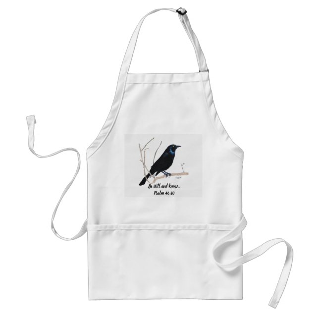 Blackbird Inspirational Apron (Front)