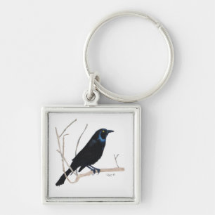 Blackbird Keychain