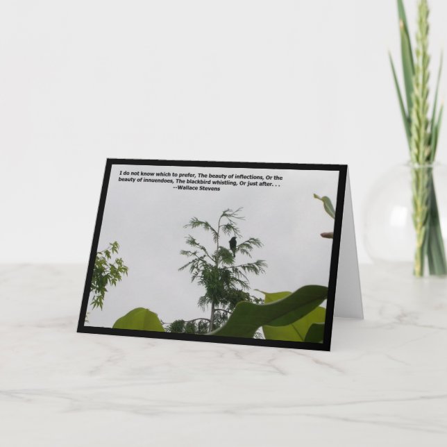 Blackbird Quote Card (Front)