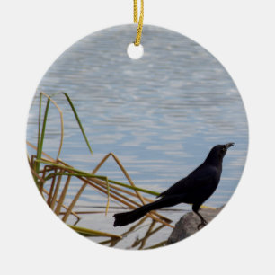 Blackbird Sing Ceramic Tree Decoration
