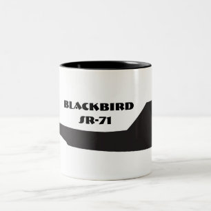 Blackbird SR-71 Outline Mug