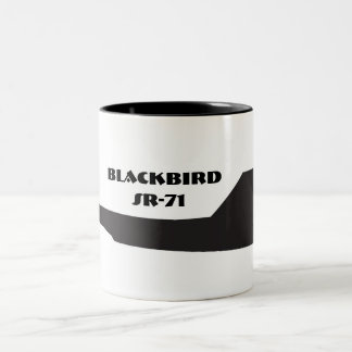 Blackbird SR-71 Outline Mug