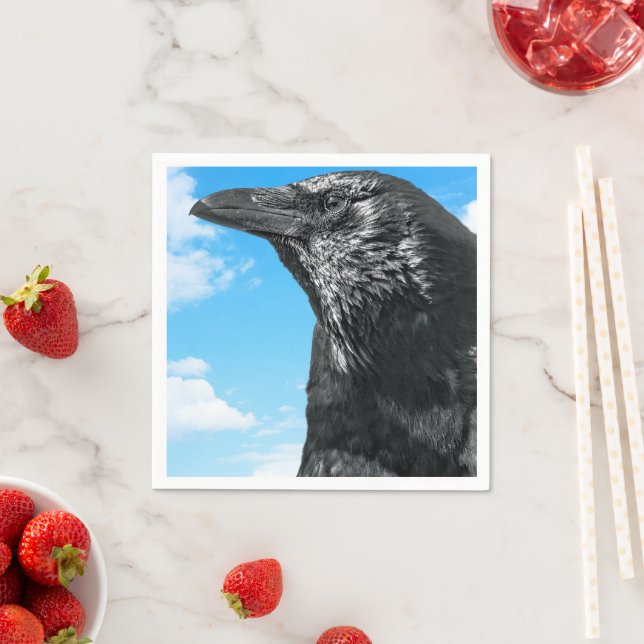 Blackbird The Raven Party Napkin (Insitu)