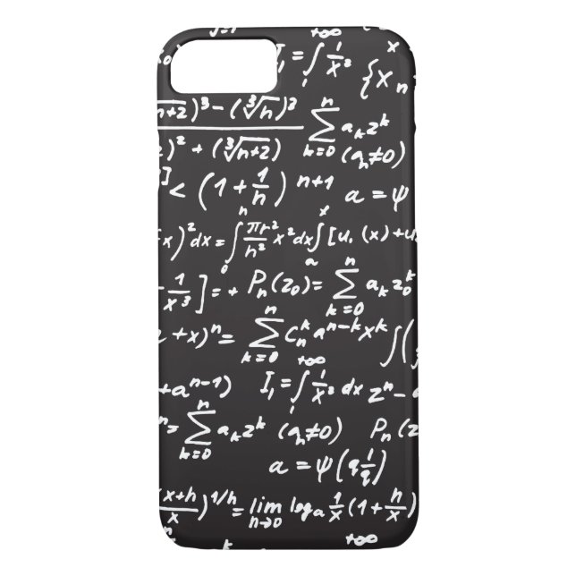 Blackboard Math Equations Case-Mate iPhone Case (Back)