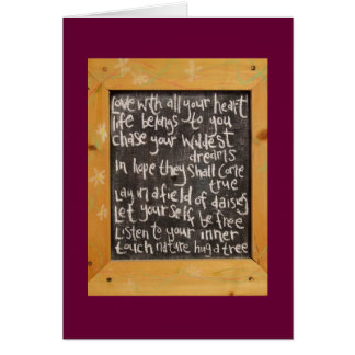 Blackboard Poetry