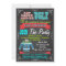 Blackboard Ugly sweater Christmas Party Invites